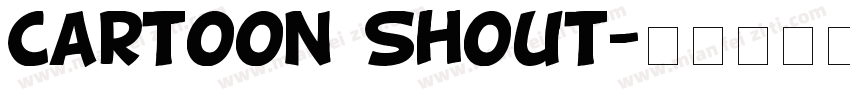 Cartoon Shout字体转换